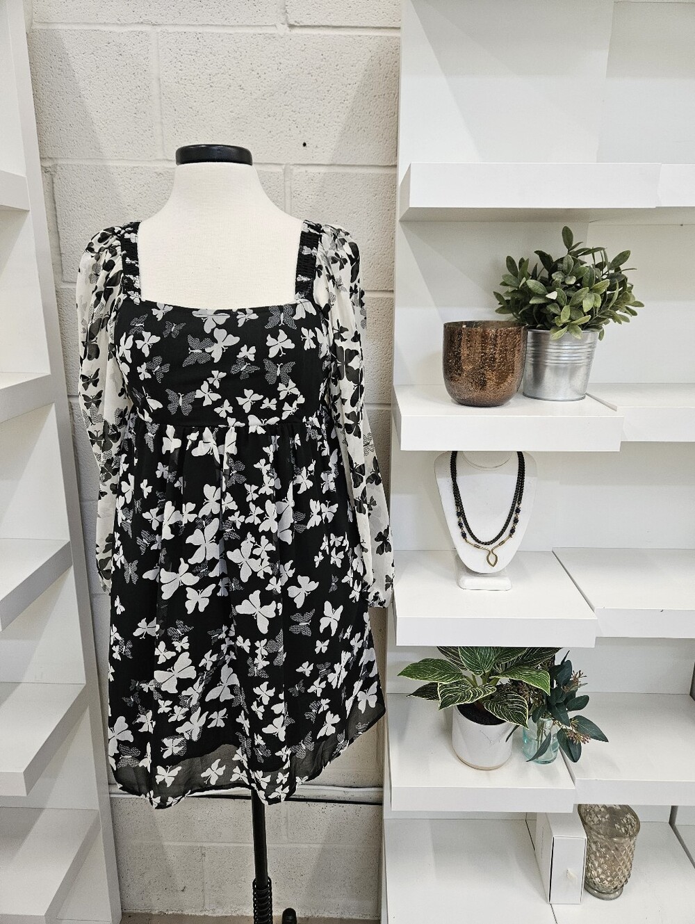 Butterfly Babydoll Dress 🦋
